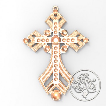 3d модель православного креста